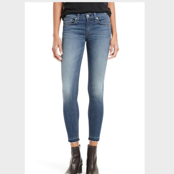 Rag & Bone | Ankle Skinny In Clean Lily Dale - Picture 1 of 5